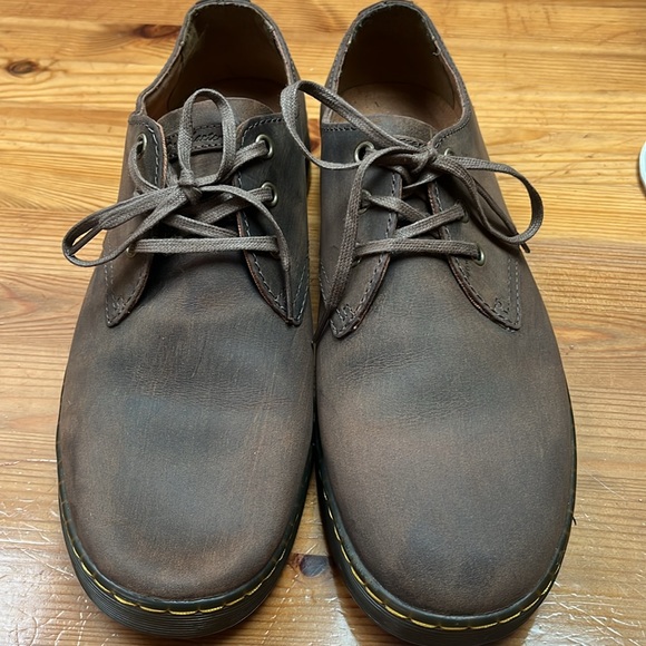 Dr. Martens Coronado Brown Leather Casual Oxfords Shoes Mens 11 - Picture 2 of 10